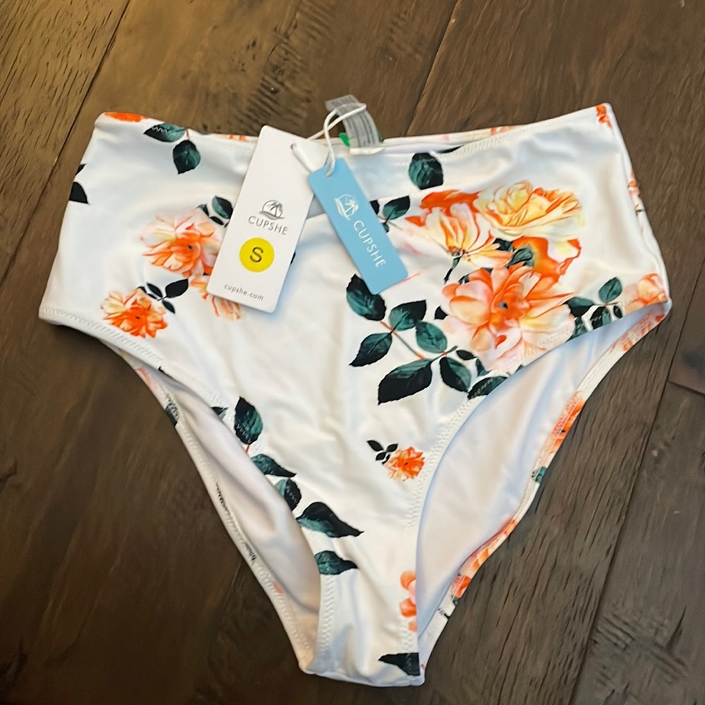 High waist cupshe bikini bottom
